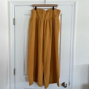 Anthropologie Wide Leg Pants | Plus Size 3x | 100% Cotton